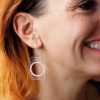Pendientes círculo